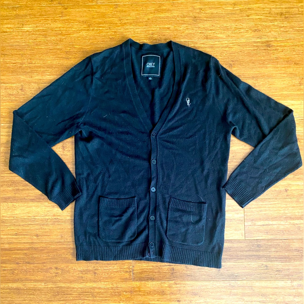 Black Obey Sweater